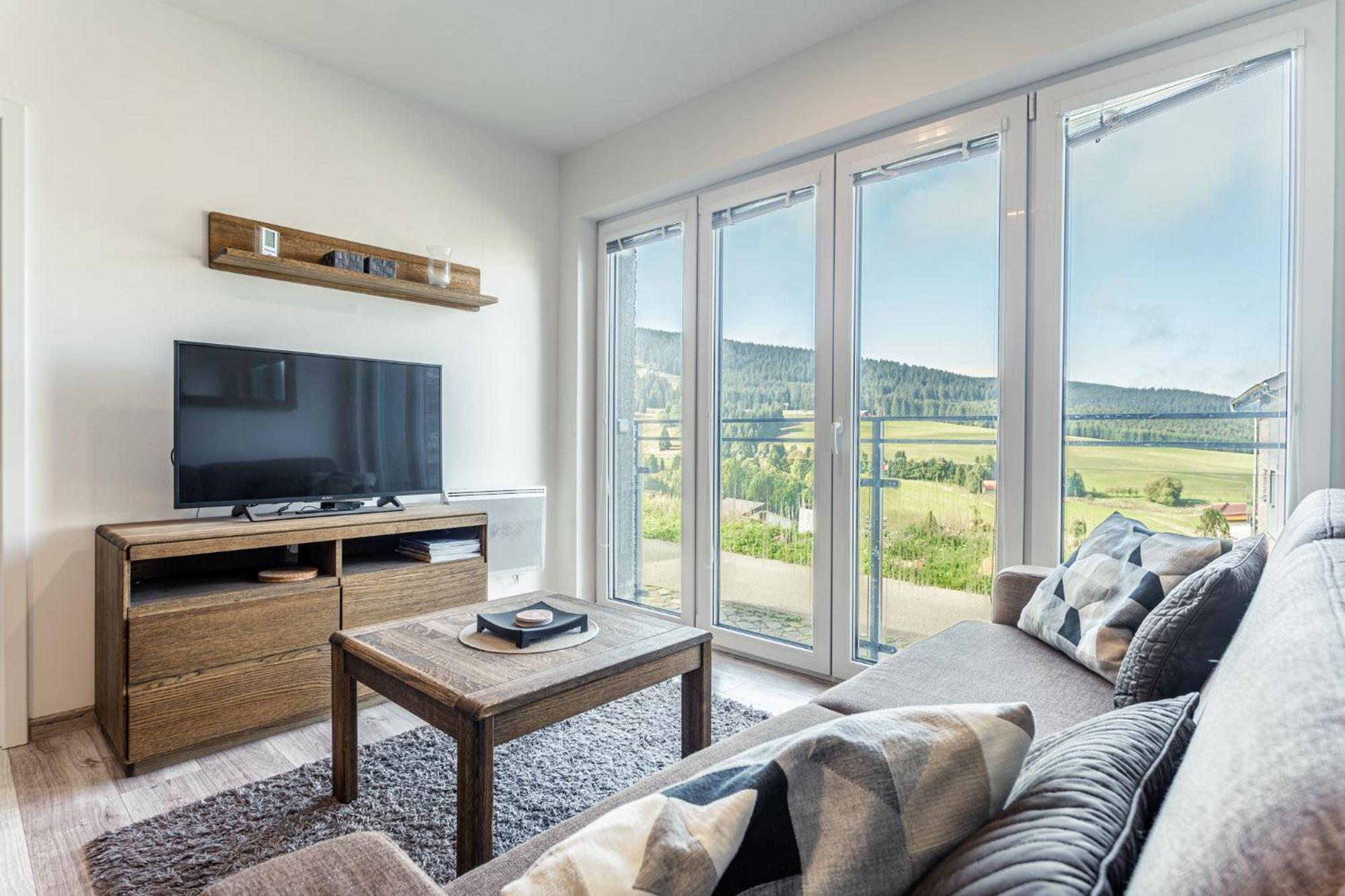 Family Apartments Klinovec Loučná pod Klínovcem Dış mekan fotoğraf