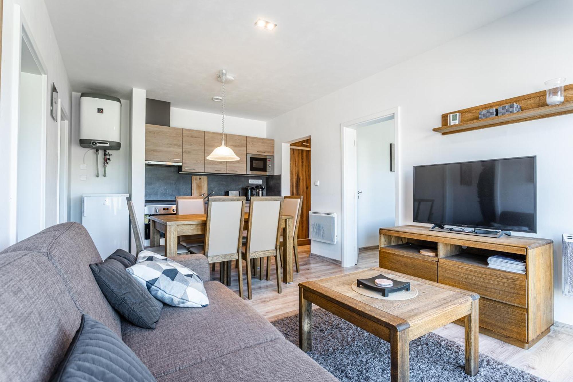 Family Apartments Klinovec Loučná pod Klínovcem Oda fotoğraf